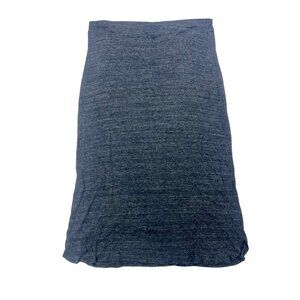 Eileen Fisher Staple Grey Midi Skirt Size M
